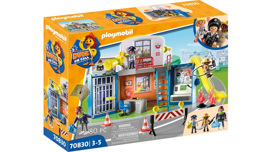 PLAYMOBIL 70830 - DUCK ON CALL - Mobile Einsatzzentrale