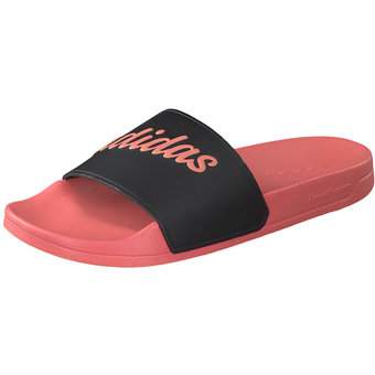 adidas Adilette Shower Slides in rot
