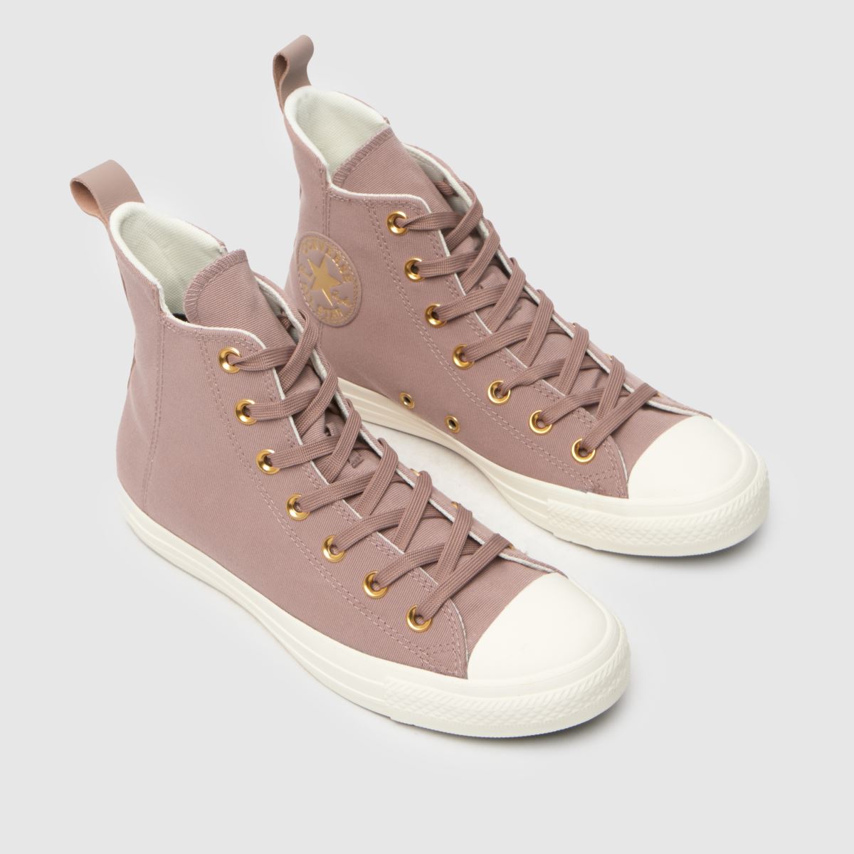 Converse All Star Hi cipők mályvaszínűben