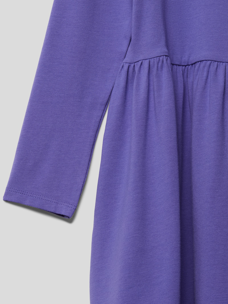 Kleid mit Streifenmuster Modell 'VALENTINA' in lila