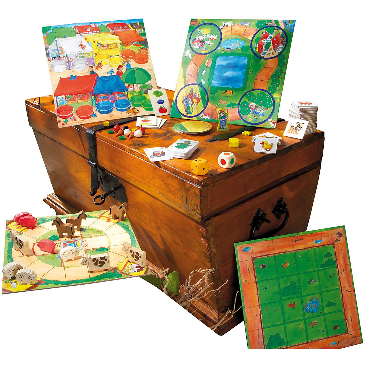 HABA 4278 Mein erster Spieleschatz- Die große HABA-Spielesammlung