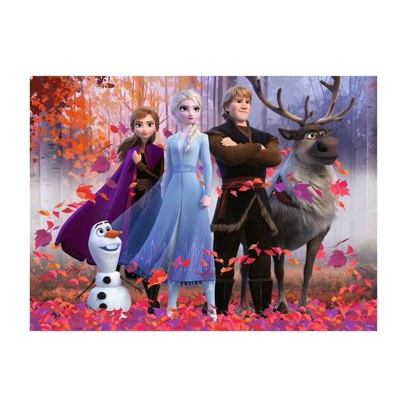 Puzzle La magie de la forêt DS La Reine des Neiges2 100 pièces XXL