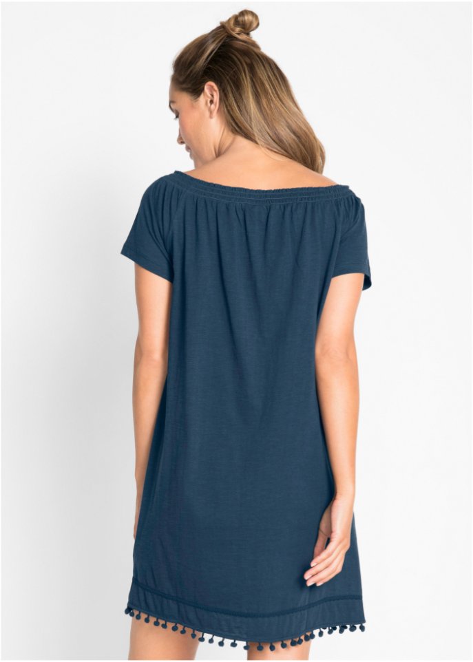 Jersey-Carmenkleid