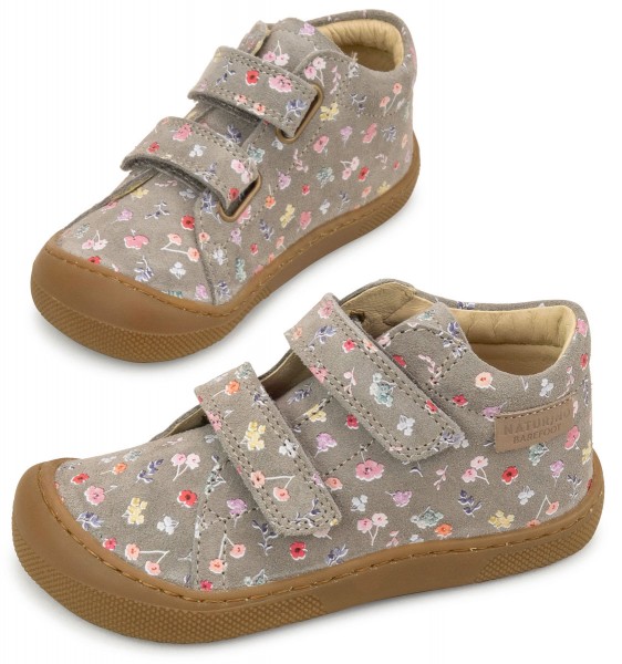 Naturino ~ Amur MidCut Klettschuh ~ Flora Dark Grey