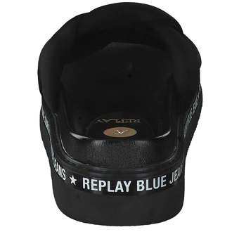 Replay Muddy Braid Pantolette in schwarz