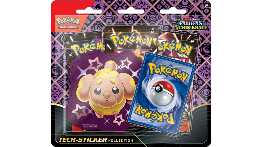 POKÉMON Sammelkartenspiel - KP04.5 Tech-Sticker-Kollektion, sortiert, 1 Stück