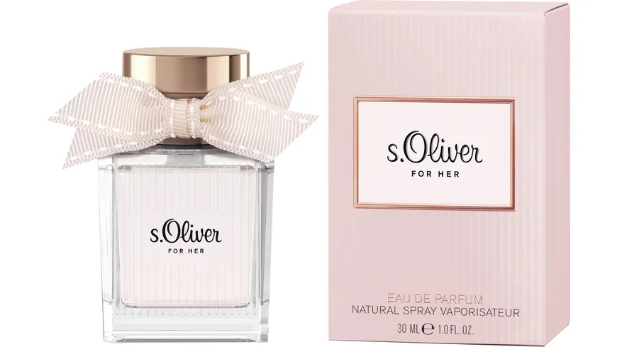 s.Oliver FOR HER Eau de Parfum Naturalspray 30 ml