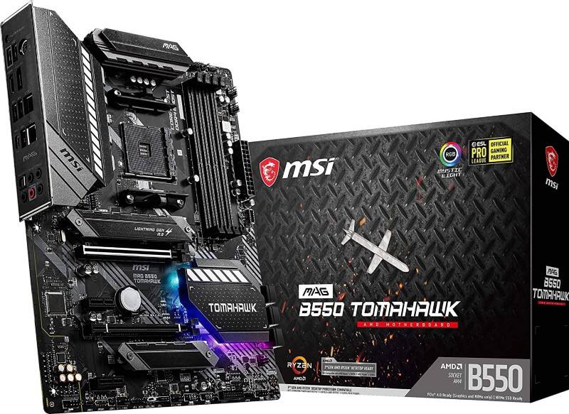 Msi Motherboard MAG B550 TOMAHAWK AMD B550 ATX