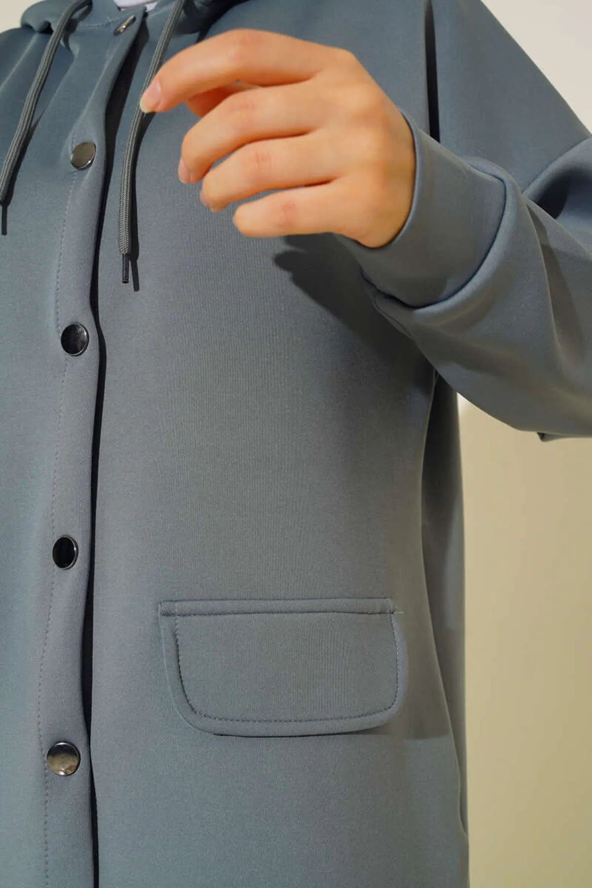 VOLT CLOTHİNG  Damen-Doppelset aus Scuba-Stoff mit Druckknöpfen