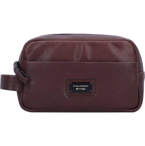 Piquadro Harper Kulturbeutel Leder 23 cm