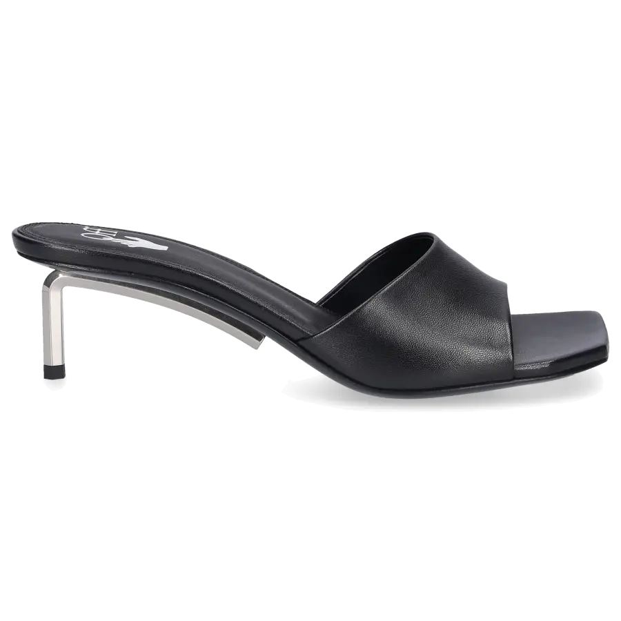 Off-White - Sandalen ALLEN Kalbsleder - schwarz