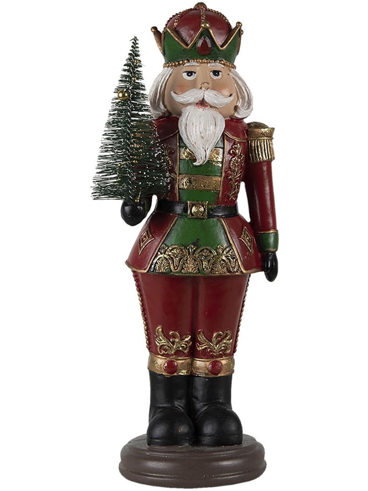 Clayre & Eef Dekofigur ''Nussknacker'' in Bunt - (B)13 x (H)32 x (T)10 cm günstig kaufen onesize