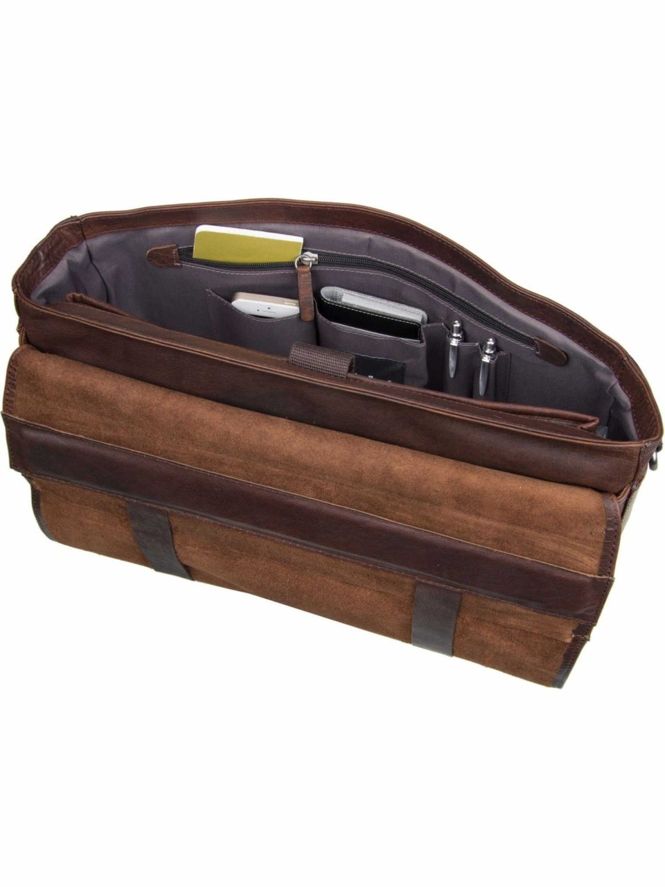 STRELLSON Handtaschen braun Coleman 2.0 BriefBag LHF