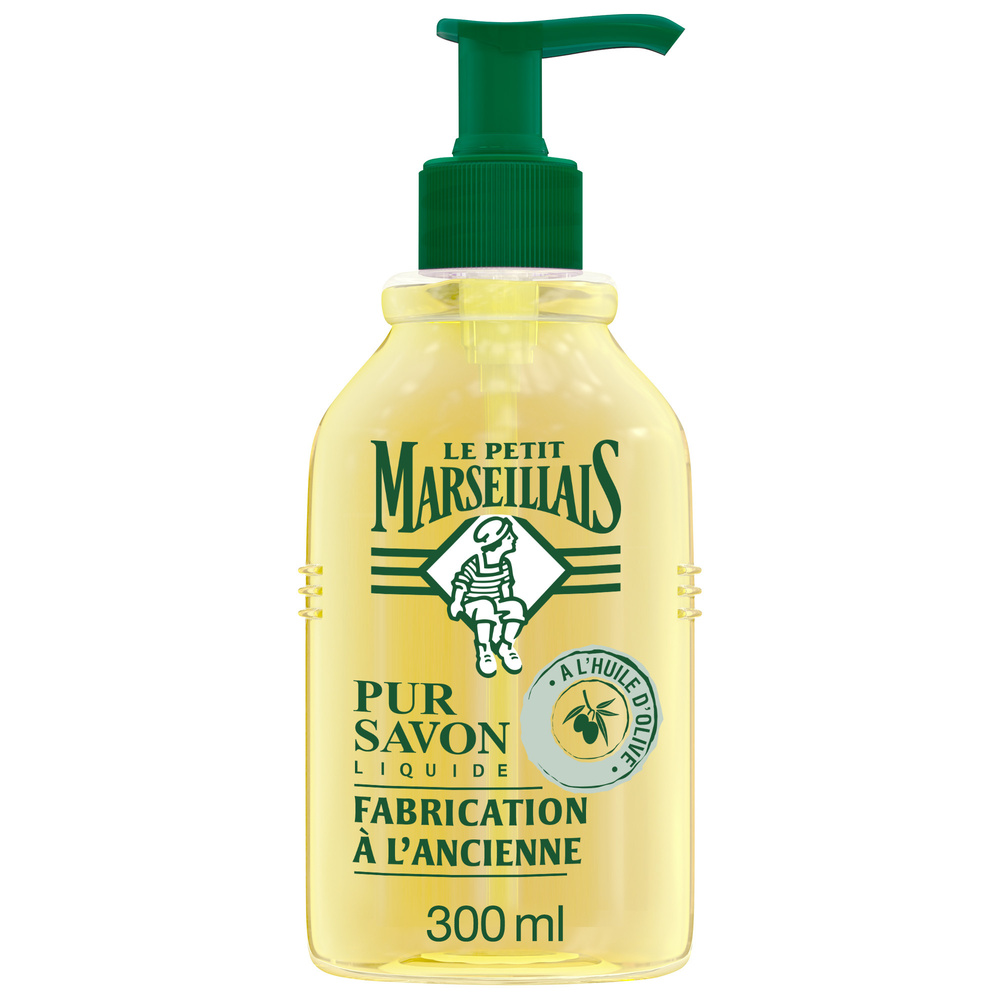 le petit marseillais Pur Savon Liquide à l'Huile d’Olive, 300ml Savon