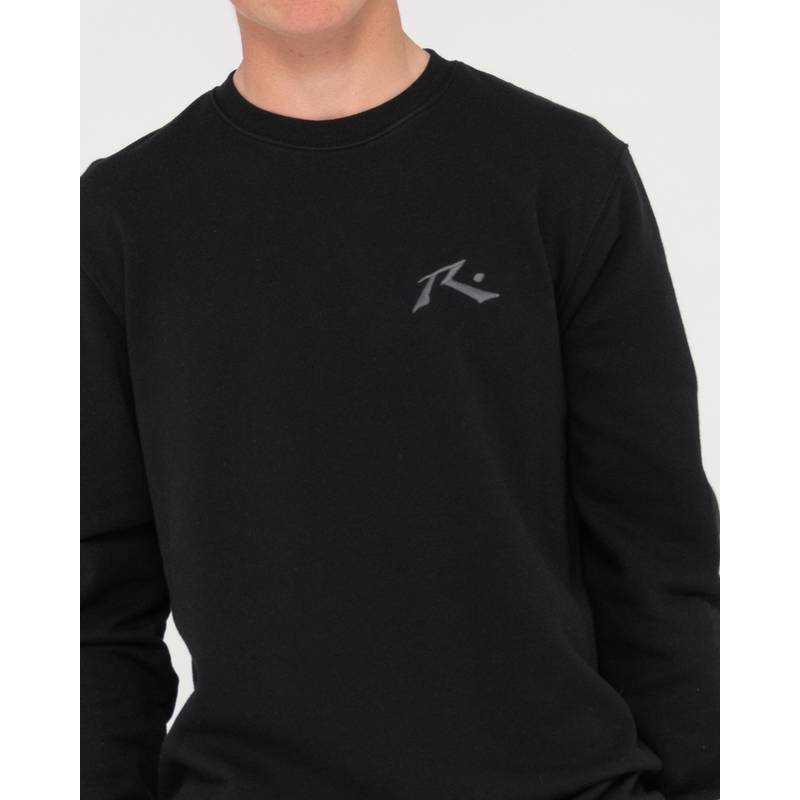 RUSTY ONE HIT WONDER CREW FLEECE Rundhalspullover Herren