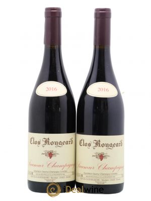 Saumur-Champigny Clos Rougeard  2016 - Lot de 2 Bouteilles