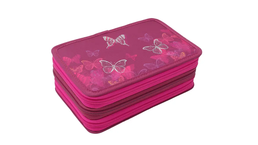 IN@SCHOOL Schüleretui Triple-Decker Girl pink - sortiert