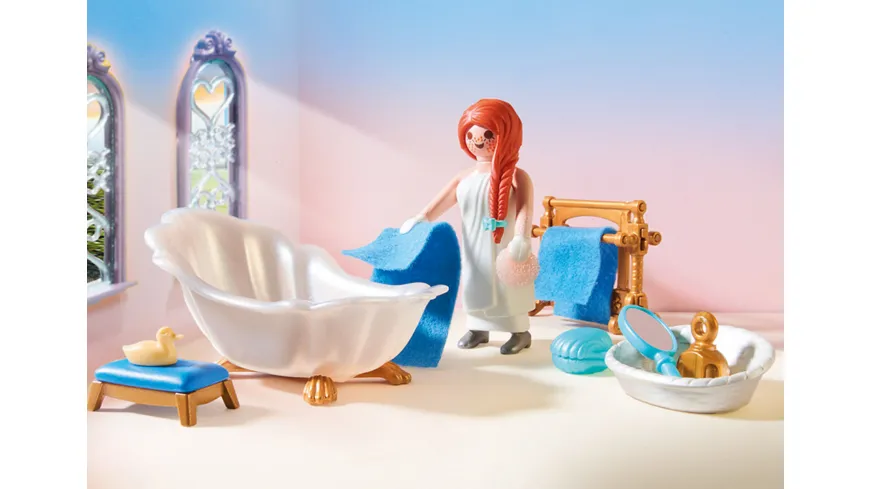 PLAYMOBIL 70454 - Princess - Ankleidezimmer mit Badewanne