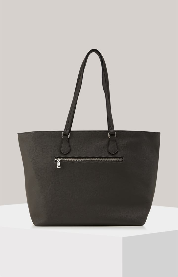 Shopper Lettera Lara in Dunkelgrau