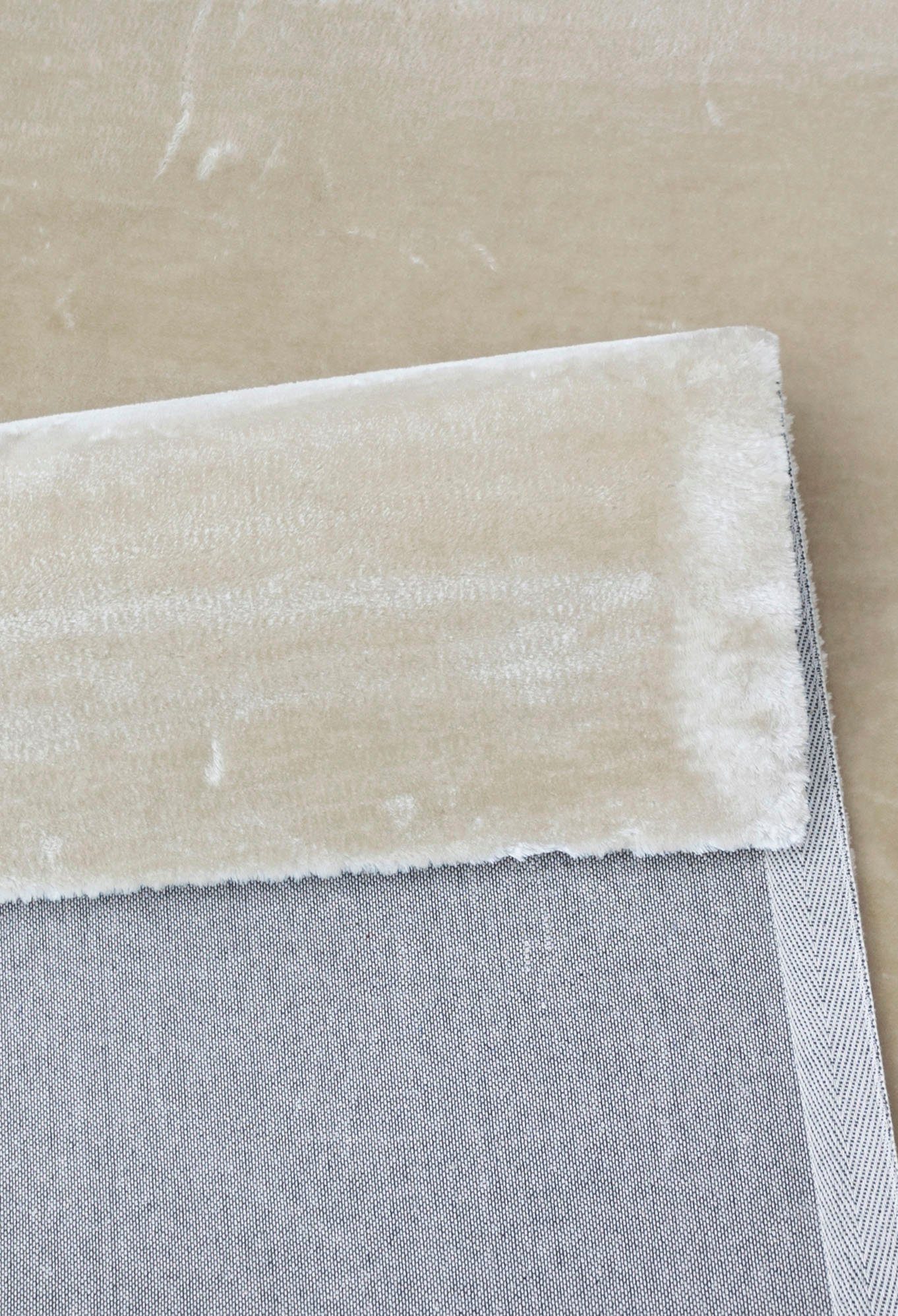 Hochflor-Teppich Cashmere, Fell-Optik, Leonique, rechteckig, Höhe: 25 mm, changierend, weiche Teppiche, Wohnzimmer, Schlafzimmer, Kinderzimmer