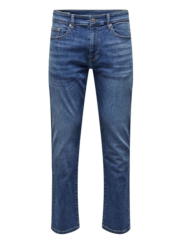 ONLY & SONS Jeans - Slim fit - in Blau günstig kaufen