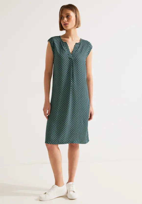 Street One Print Viskose Kleid