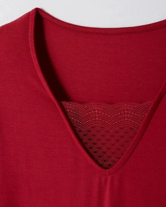 Pyjama maille jersey modal élasthanne