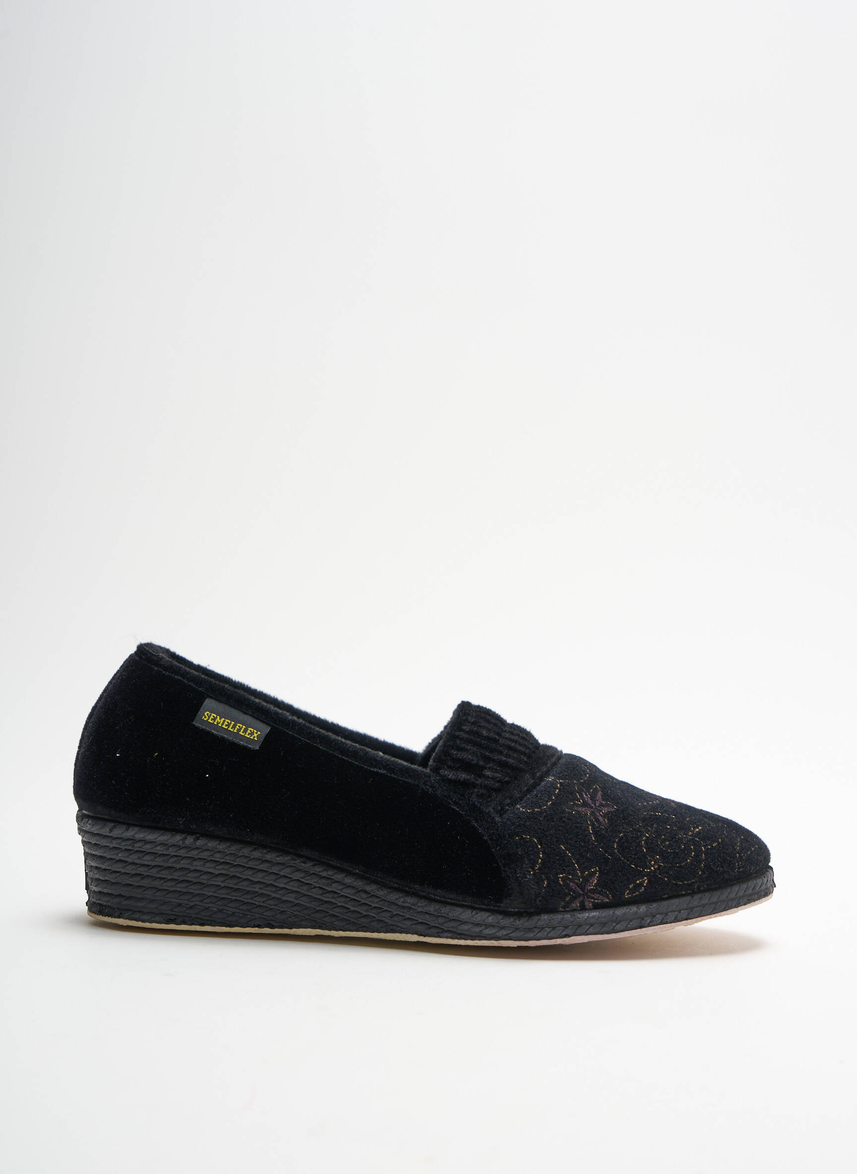 Semelflex Chaussons Femme couleur noir