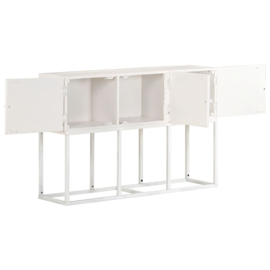 vidaXL Sideboard Sideboard 115x30x76 cm Mango Massivholz (1 St)