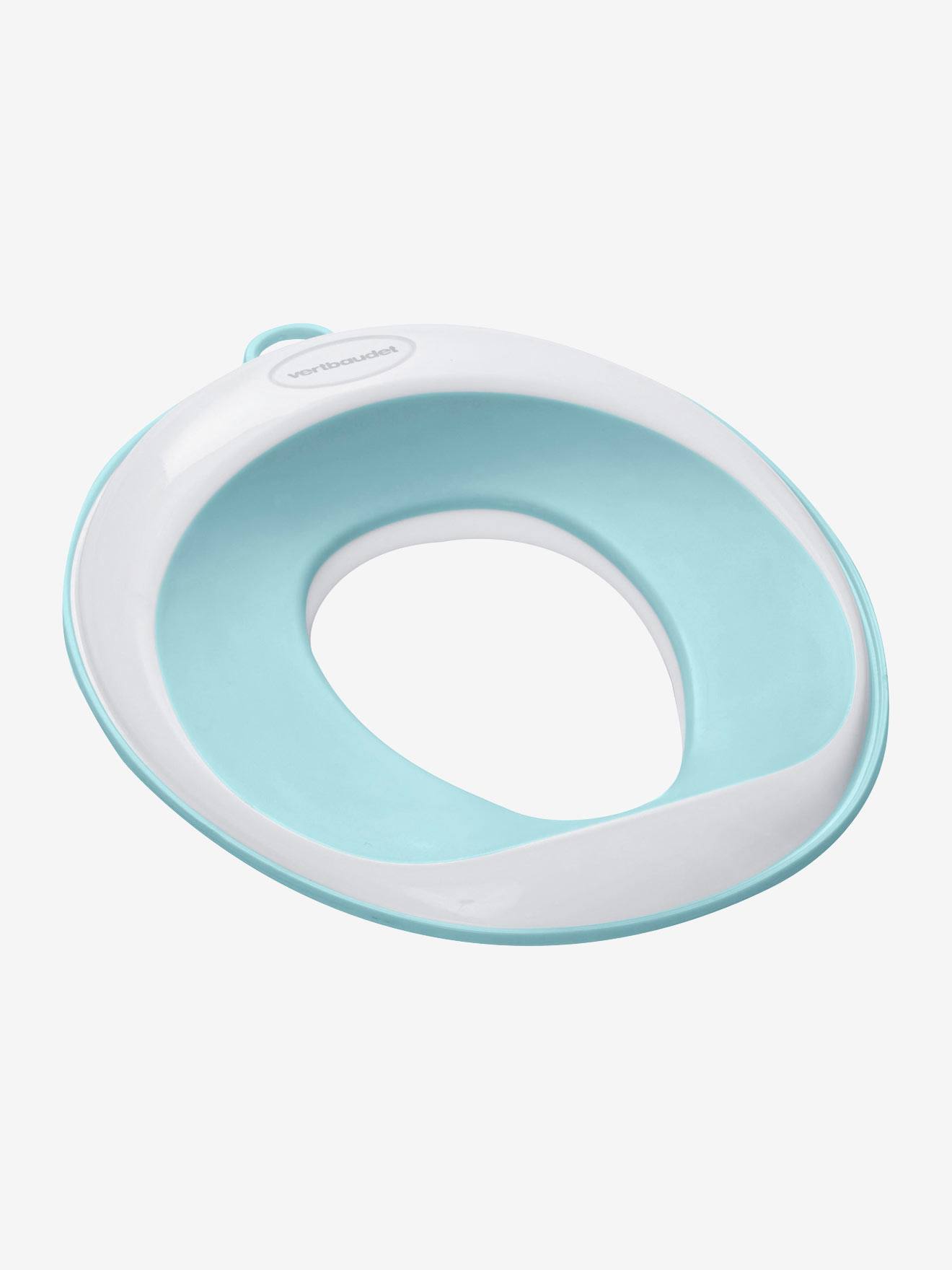 Réducteur de toilettes VERTBAUDET blanc/bleu