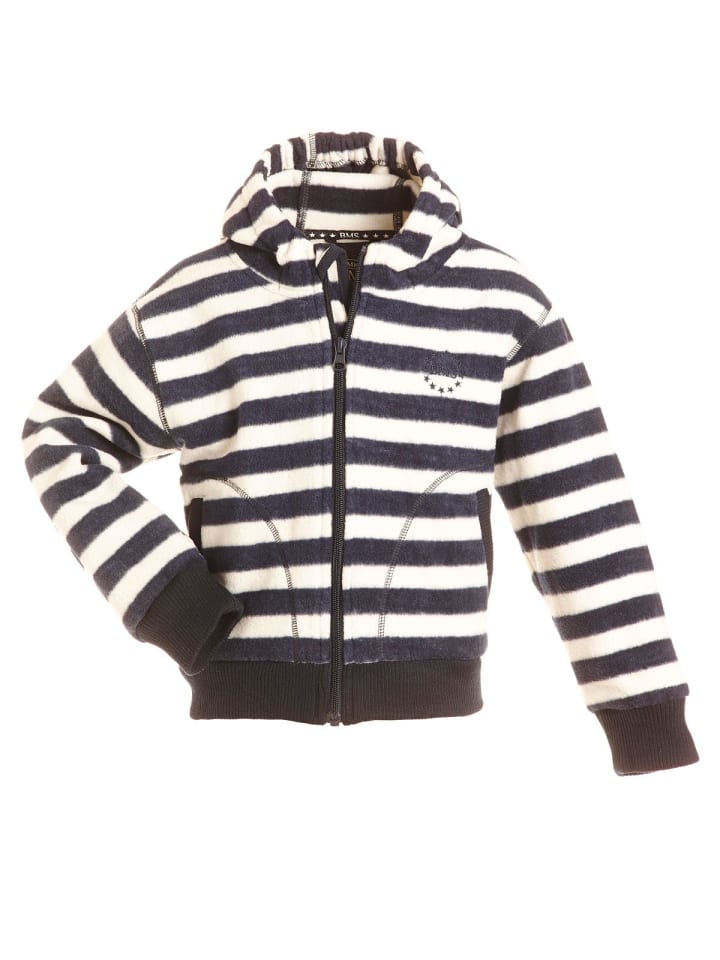 BMS Kinder Fleecejacke/Fleecepullover in Weiß günstig kaufen