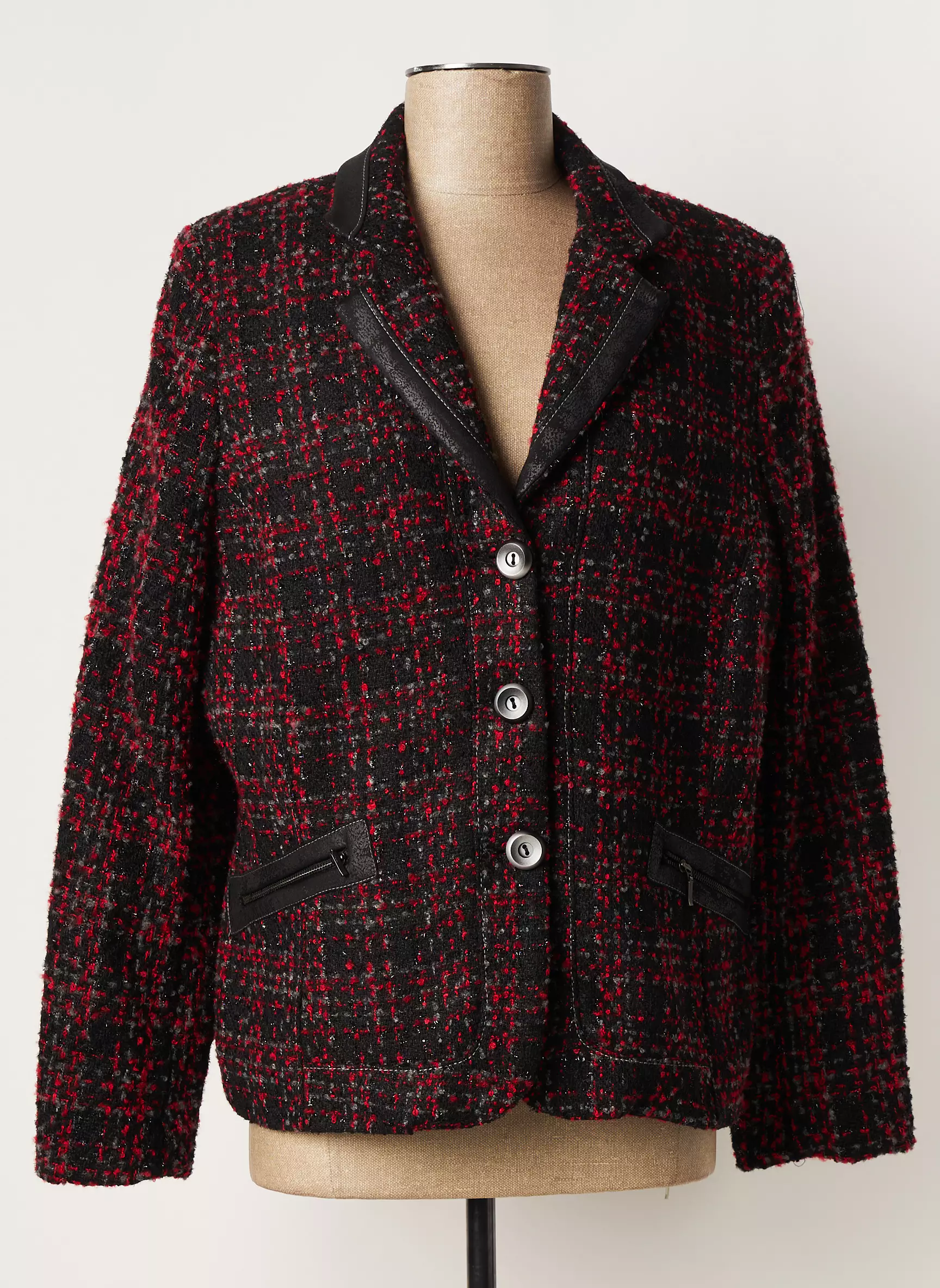 Guy Dubouis Blazers Femme couleur rouge