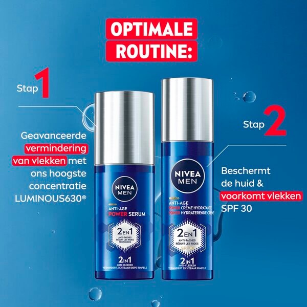NIVEA Men Anti-Age Power Cremă hidratantă 2 în 1 50 ml