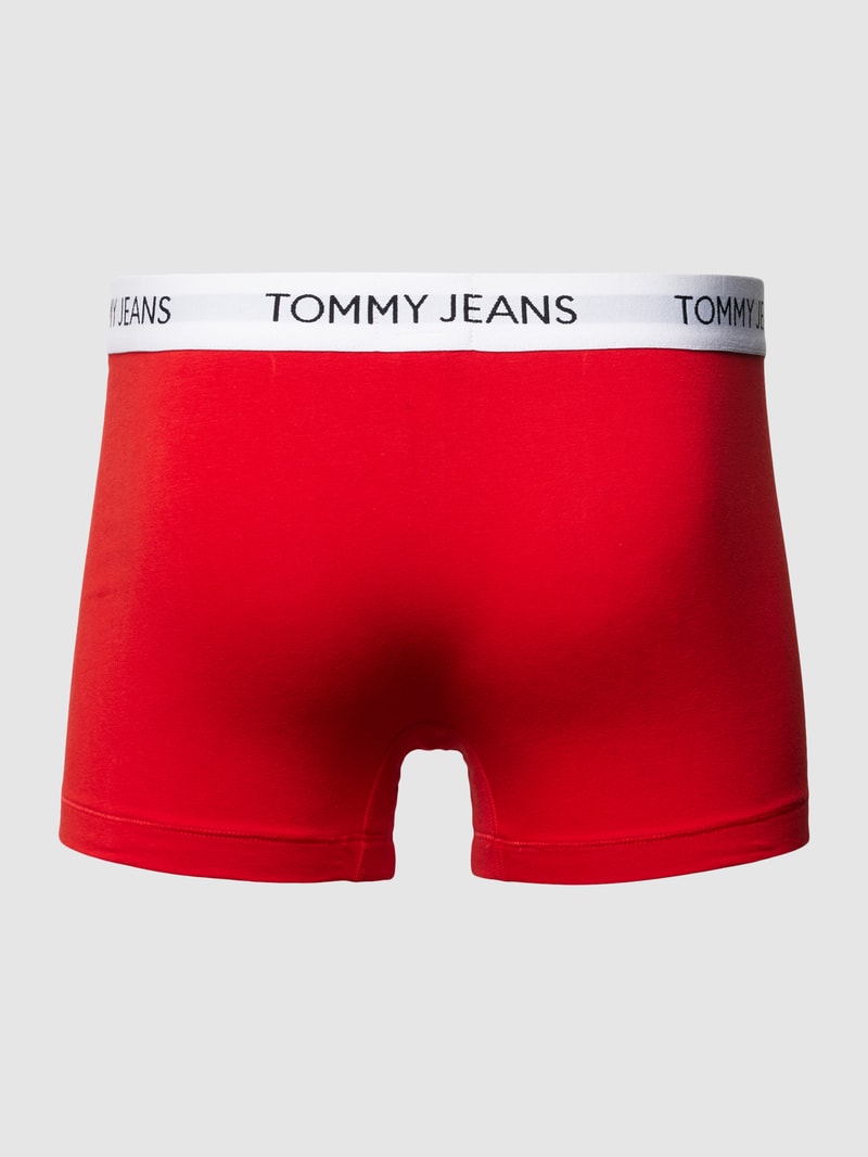 Trunks mit Label-Patch Modell 'HERITAGE' in rot