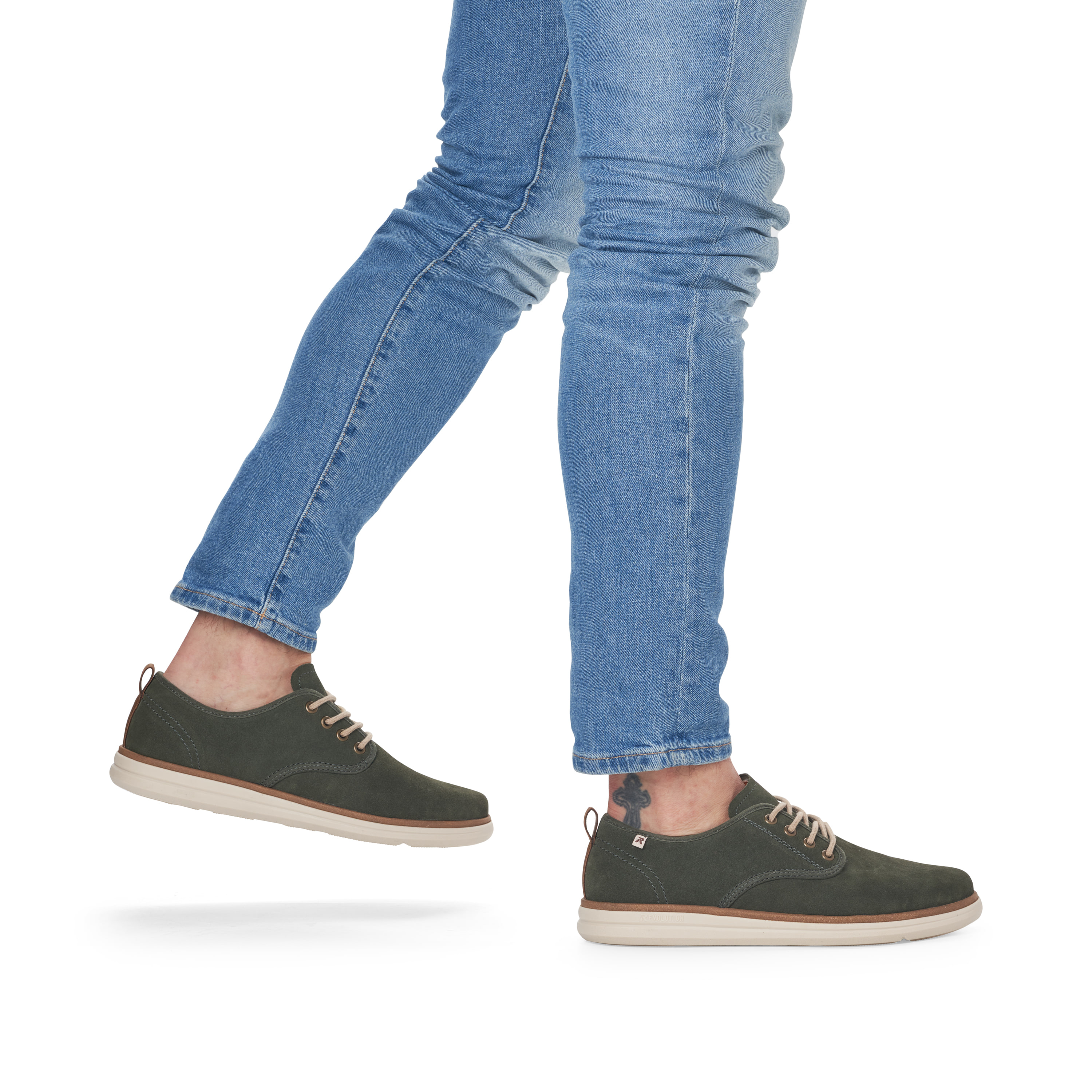 Rieker Herren Slipper forest green