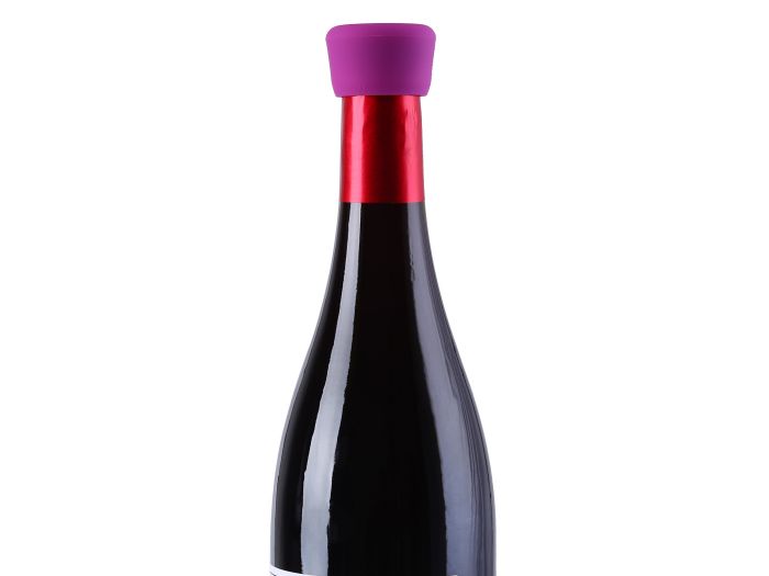 Pulltex Bouchon vin silicone - Violet