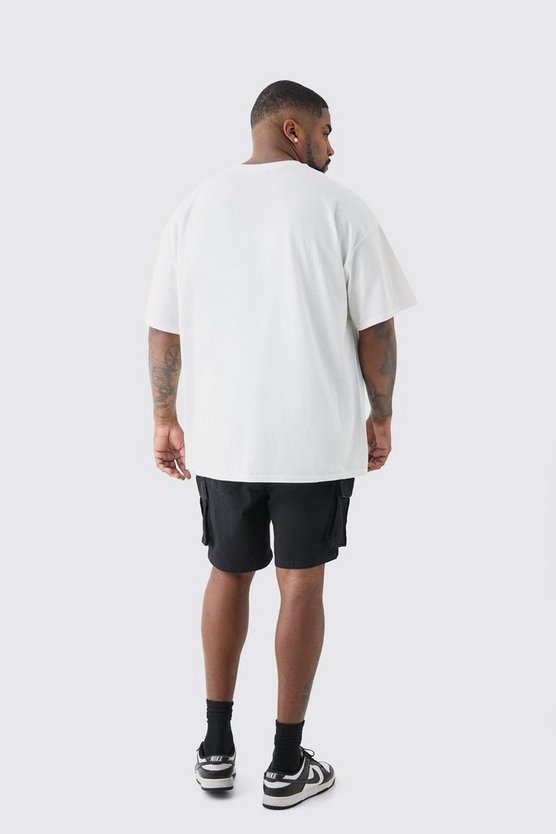 Plus T-Shirt mit Bronx Print