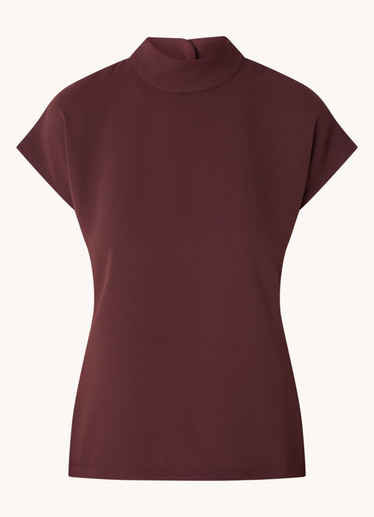 Bellamy Nova top with stand up collar