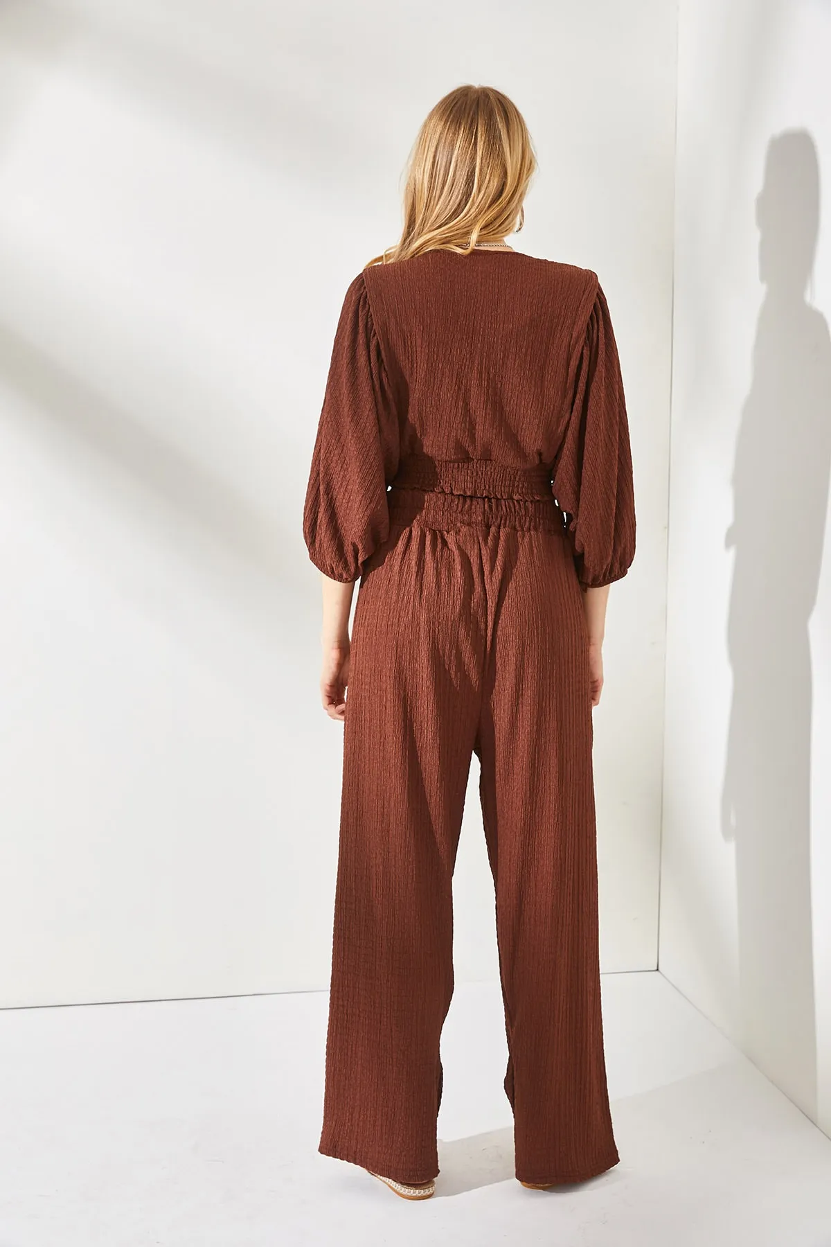Olalook  Zweiteiler - Braun - Oversized