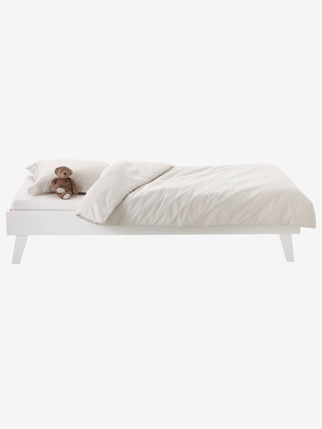 Vertbaudet Kinderzimmer 4-in-1-Kombibett COMBINID, mitwachsend - weiß/natur