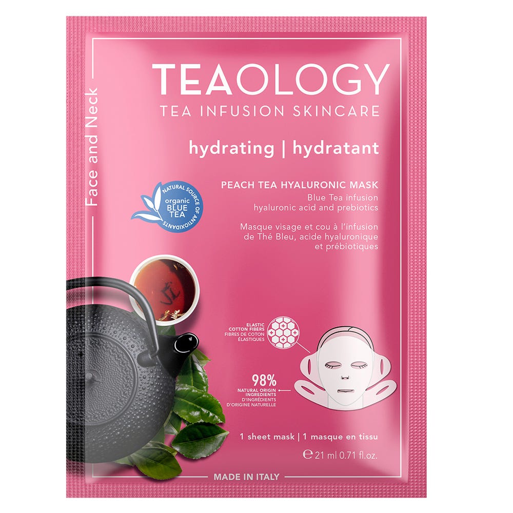 Teaology Peach Tea Hyaluronic Mask 21 g