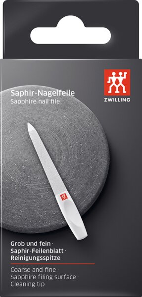 ZWILLING Beauty Classic Saphir-Nagelfeile - white Nagelfeile