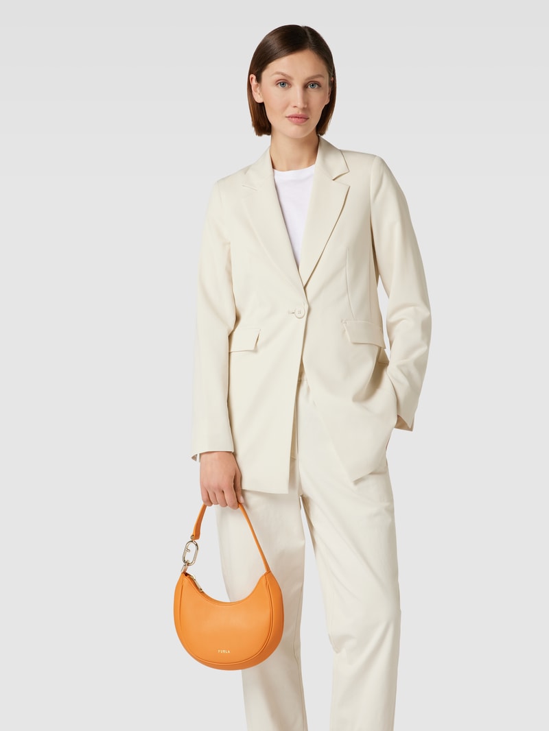 Hobo Bag mit Label-Detail Modell 'FURLA PRIMAVERA' in orange