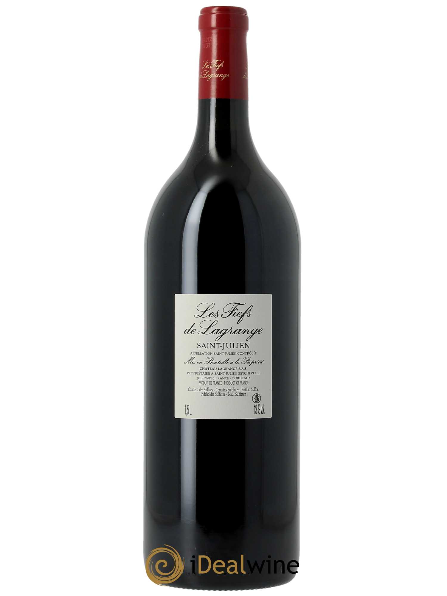 Les Fiefs de Lagrange Second Vin (CBO à partir de 6 mg) 2021 - Lot de 1 Magnum