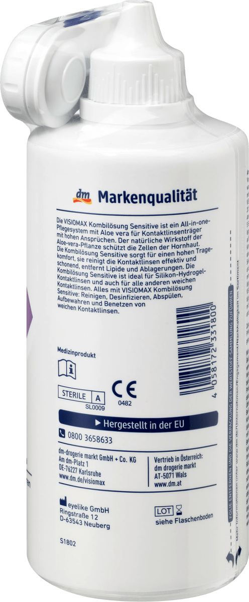 Kombilösung Sensitive mit Behälter, 360 ml