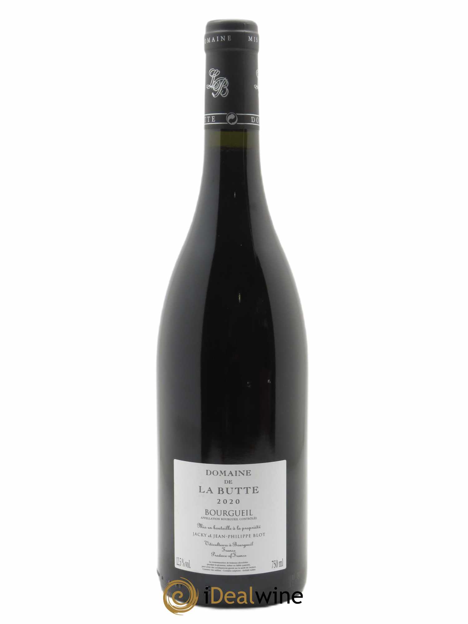Bourgueil Coteaux du Levant La Butte (Domaine de)  2020 - Lot de 1 Bouteille