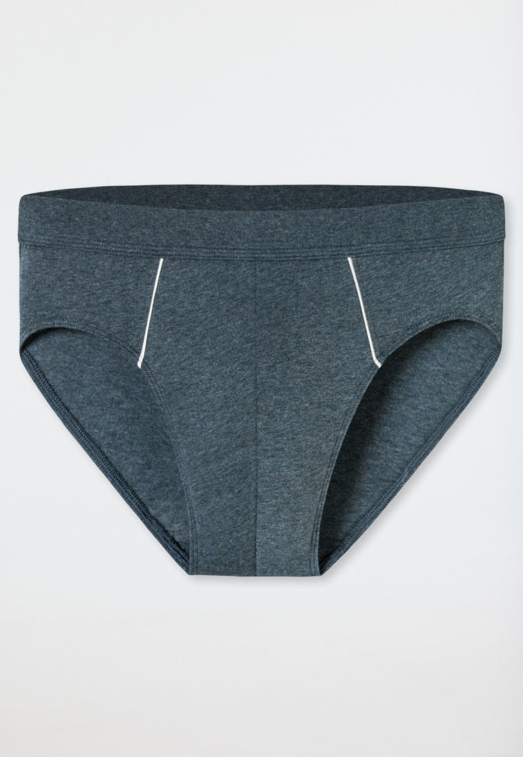 Minislip blau-meliert - Comfort Fit