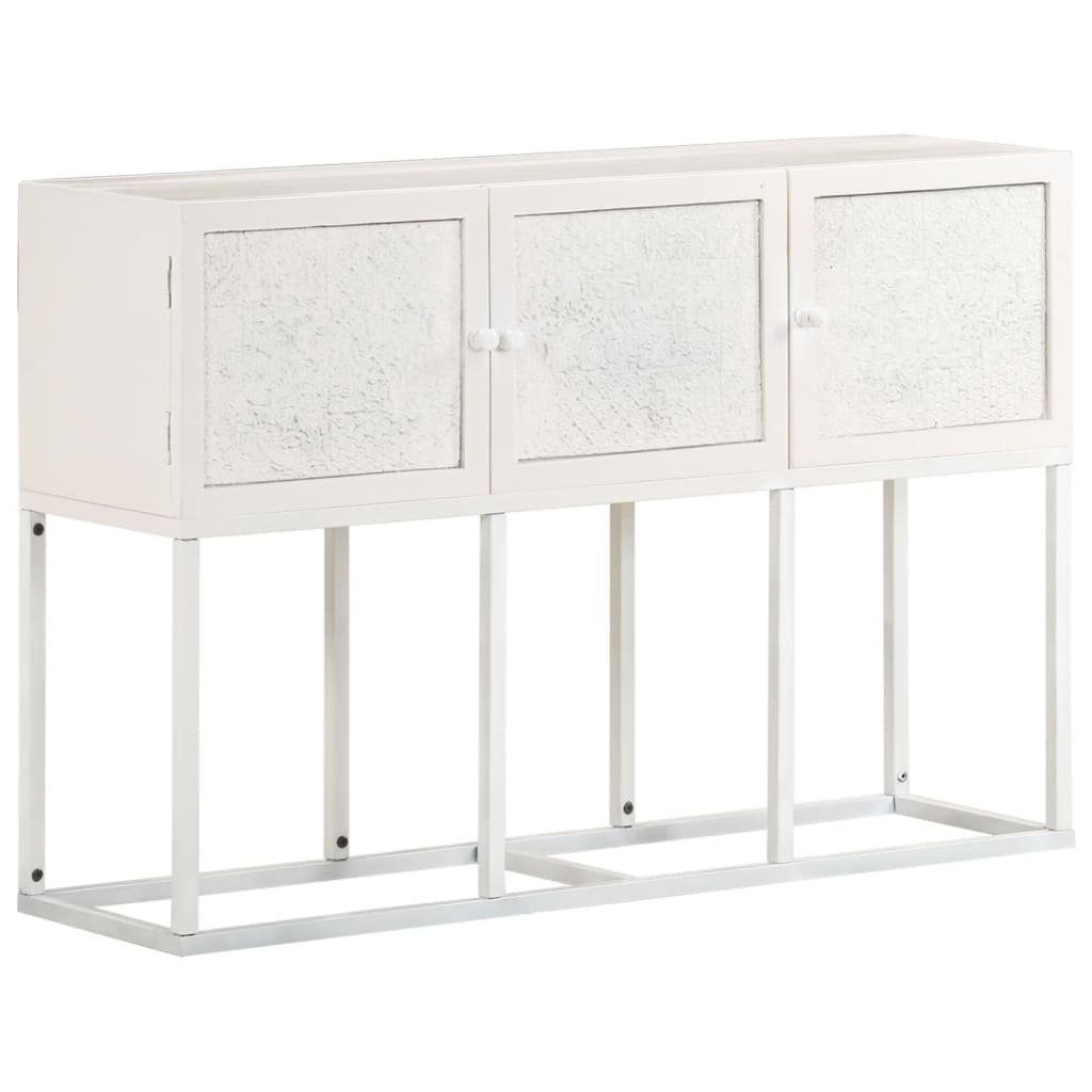 vidaXL Sideboard Sideboard 115x30x76 cm Mango Massivholz (1 St)
