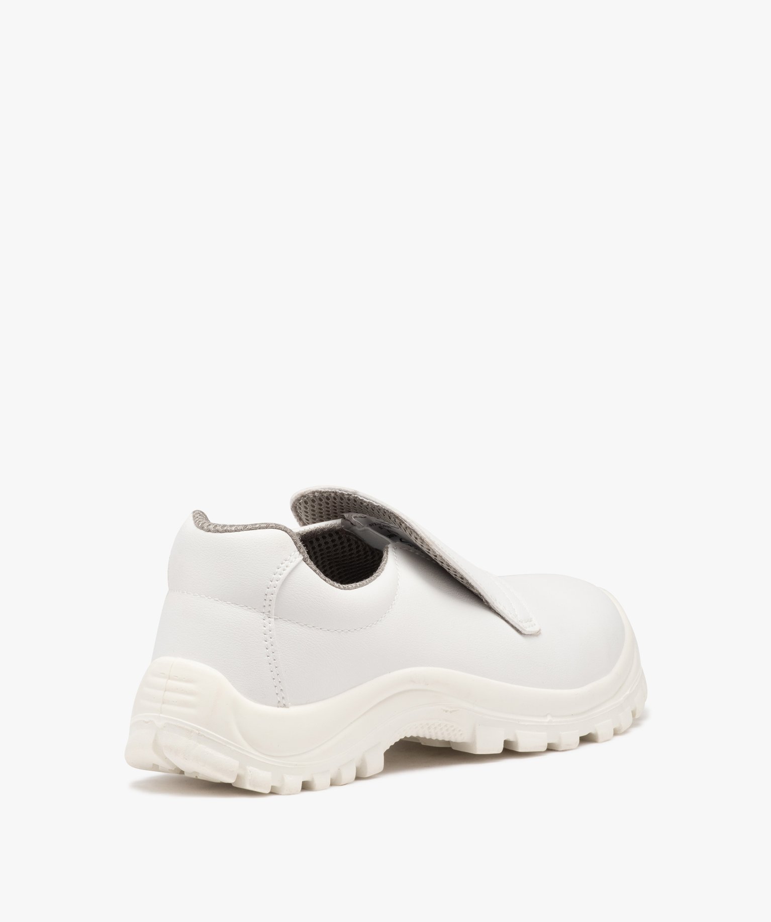 Chaussures de sécurité homme unies à enfiler avec col él... blanc | GEMO