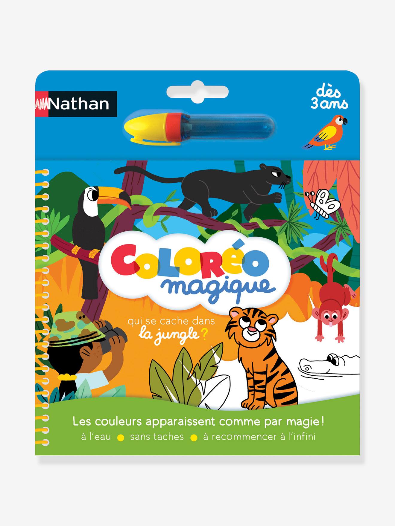 Carnet Coloréo jungle